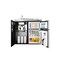 Summit 39" Wide All-In-One Kitchenette C39ELGLASSBK - alternate 4